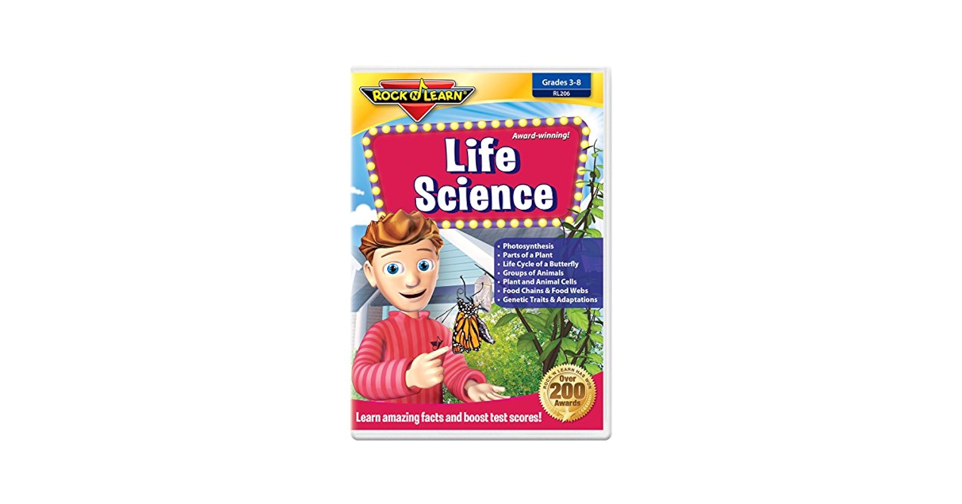 ROCKNLEARN 子供　教育DVD ライフサイクル　科学　人体　地球 ROCKNLEARN 子供 教育DVD ライフサイクル 科学 人体 地球